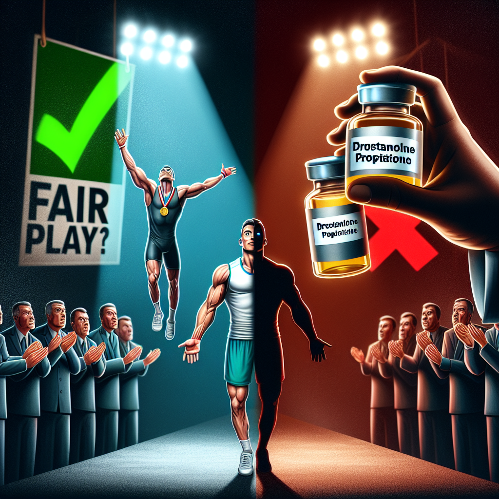 Drostanolone propionate as a prohibited substance in sports competitions