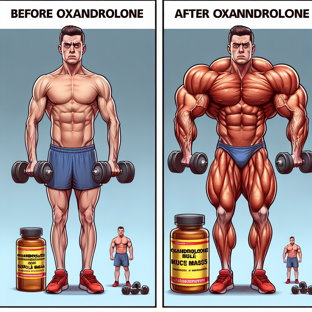 Oxandrolone's effects on muscle mass gain