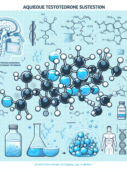 Aqueous testosterone suspension: action mechanisms and practical applications in sports