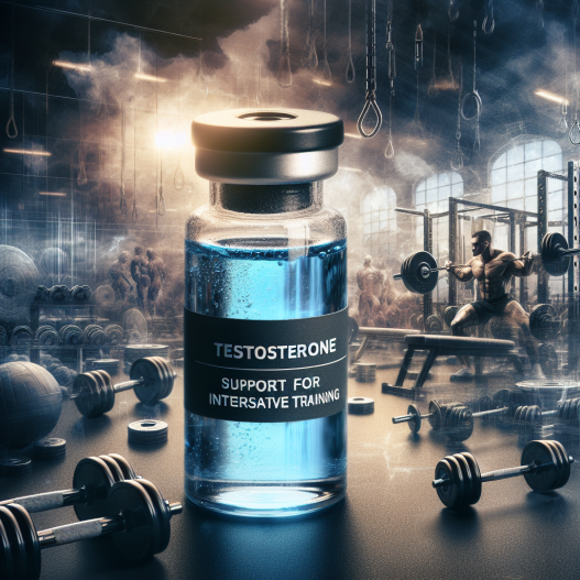 Aquous testosterone suspension: support for intensive training