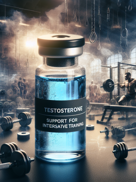 Aquous testosterone suspension: support for intensive training