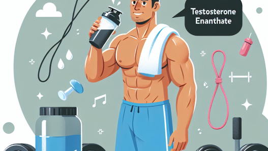 Enhancing muscle recovery with testosterone enanthate post-workout