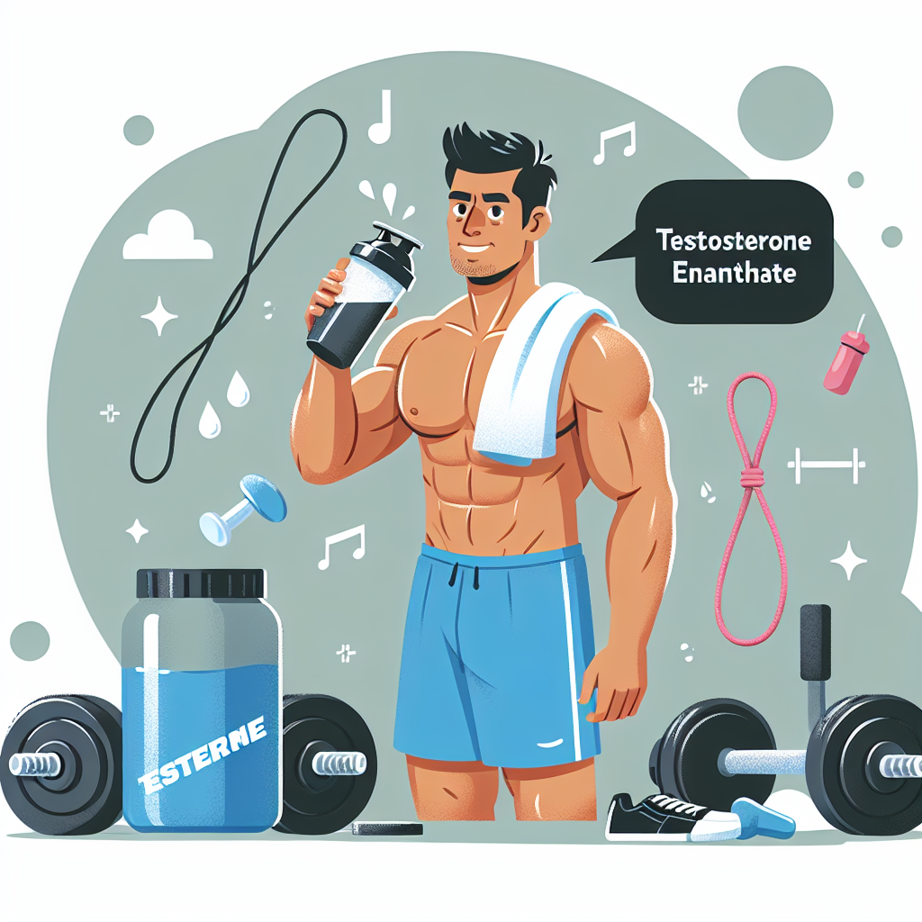 Enhancing muscle recovery with testosterone enanthate post-workout