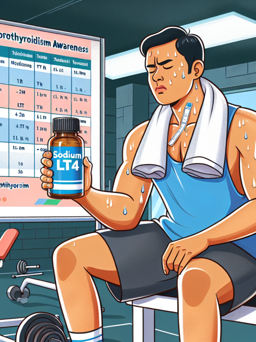 Managing hypothyroidism in athletes with sodium lt4