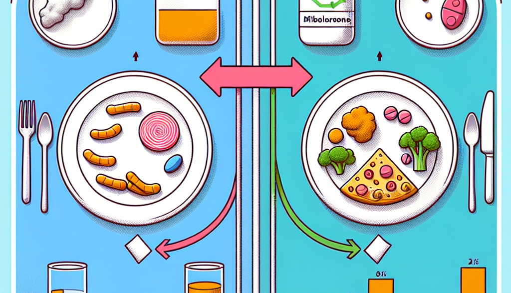 Fasted vs fed state administration of mibolerone