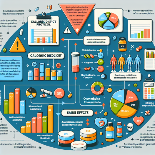 Caloric deficit protocol with oxymetholone compresse