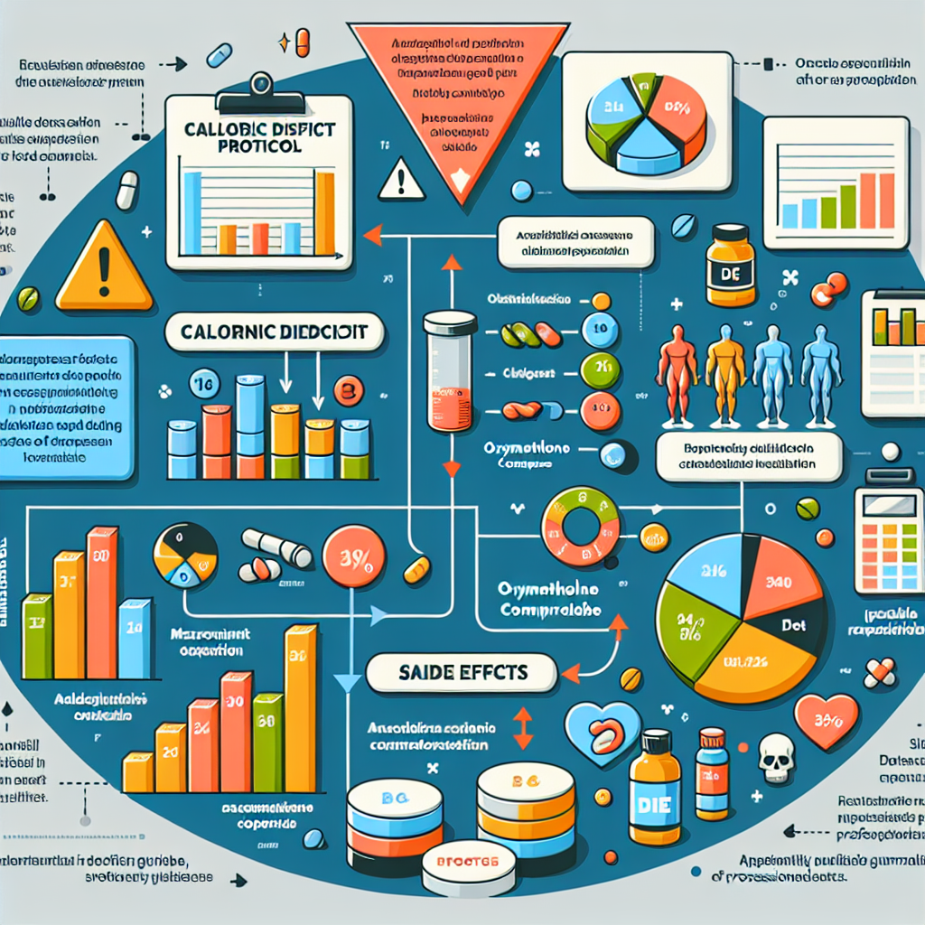 Caloric deficit protocol with oxymetholone compresse