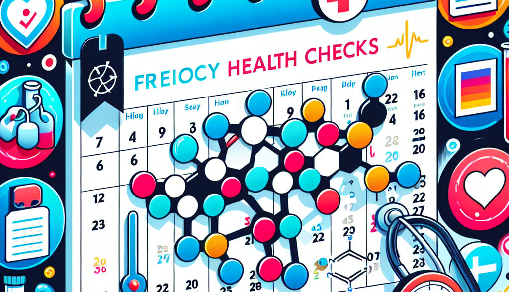 Frequency of health checks during trestolone