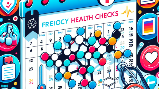 Frequency of health checks during trestolone