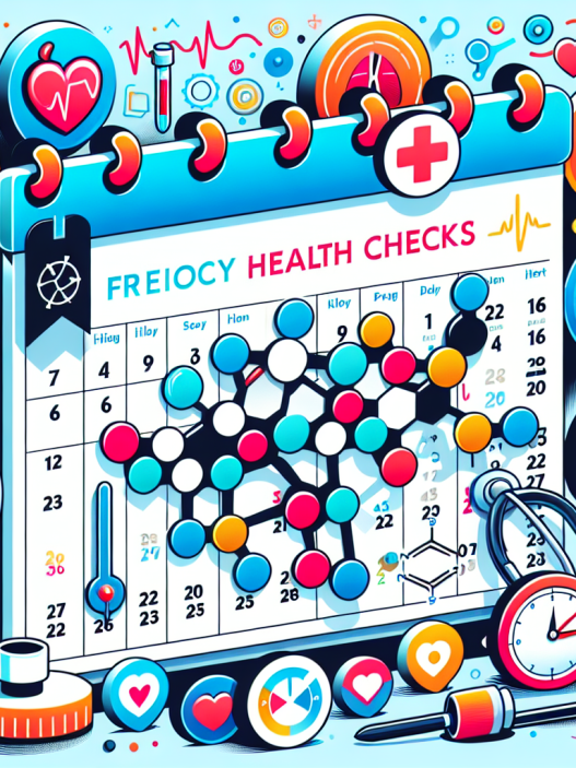 Frequency of health checks during trestolone
