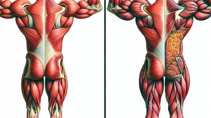 Hardening effect of oxandrolone on muscles