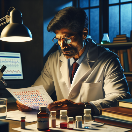 Interpreting lab results while on halotestin