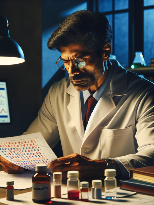 Interpreting lab results while on halotestin