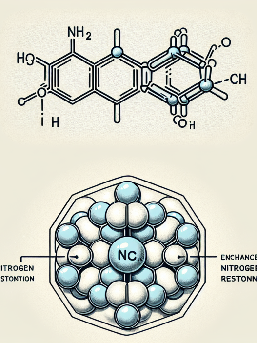 Nitrogen retention enhanced by stanozololo compresse