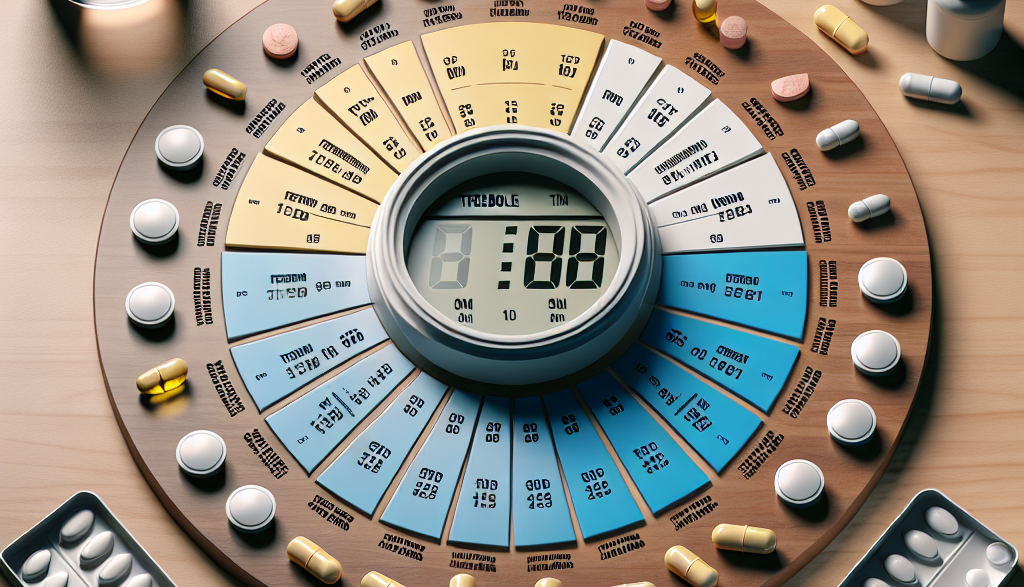 Split dosing strategy for trenbolone compresse