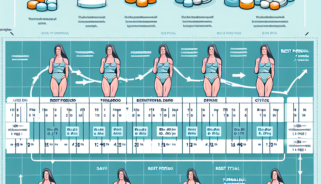 Women's cycle protocol for turinabol