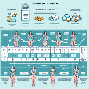 Women's cycle protocol for turinabol