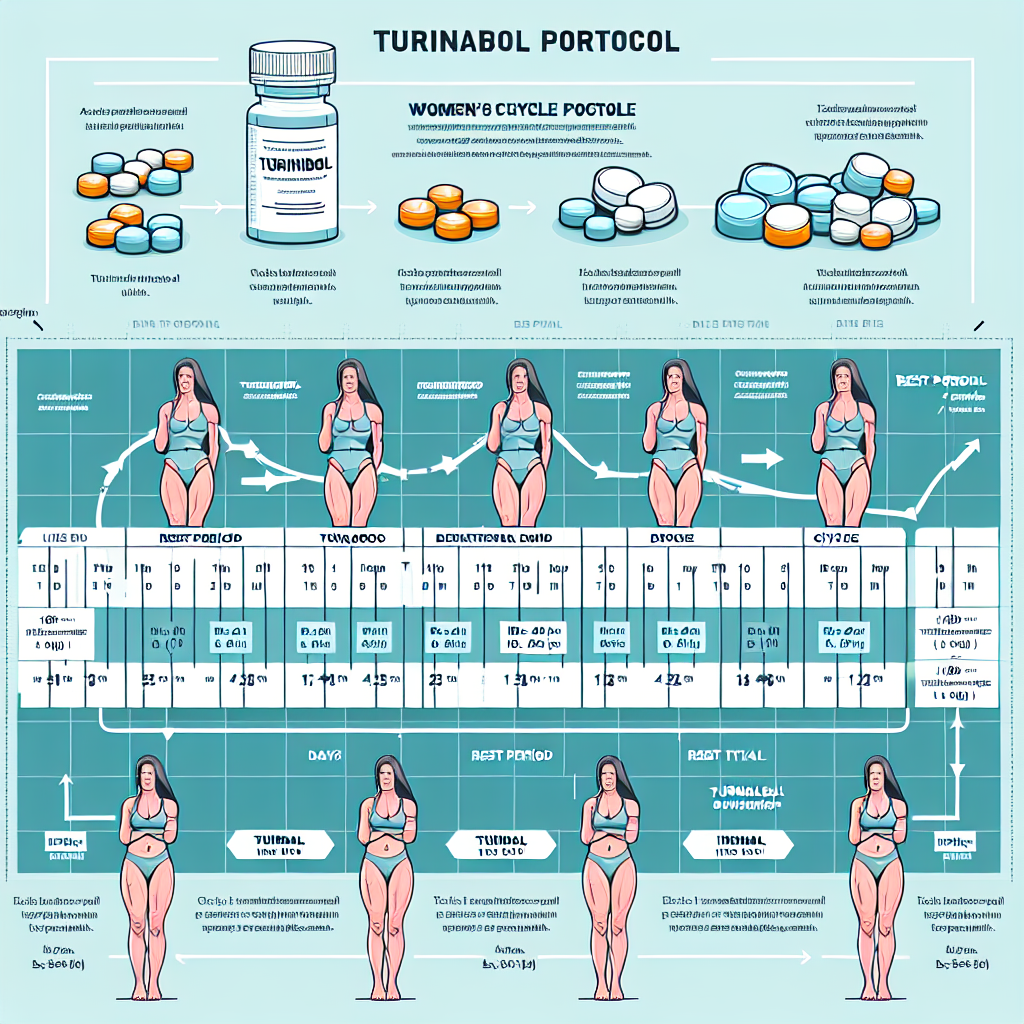 Women's cycle protocol for turinabol